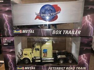 1:24 Revell set of Road Train snd Box Trailer 