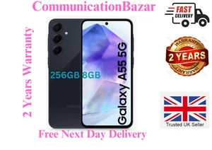 Samsung Galaxy A55 5G-256GB/8GB RAM-Dual SIM Brand New Sealed - Picture 1 of 11