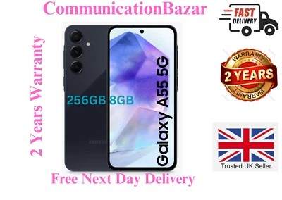 Samsung Galaxy A55 5G-256GB/8GB RAM-Dual SIM Brand New Sealed - Image 1 of 4