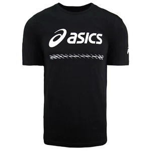 Asics City Attack Mens Black T-Shirt - Picture 1 of 1