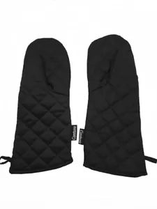 2x Contura Kaminhandschuh rechts und links schwarz aus Stoff Handschuh - Bild 1 von 2