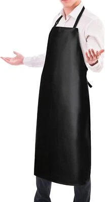 Waterproof Rubber Vinyl Apron 40 Heavy Duty for Chemical Work and Dishwashing .. - Image 1 of 4