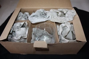 6 BOHEMIA CRYSTALEX ODLIVKA NEEDLE ETCHED OLD FASHION 6oz. GLASSES MINT - Picture 1 of 5
