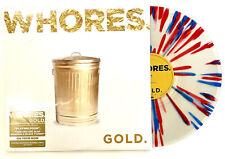 Whores - Gold Limited Edition Clear with Red & Blue Splatter Vinyl LP