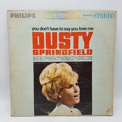 Dusty Springfield – You Don't Have To Say You Love Me Vinyl LP 1966 PHS 600-210 - Image 1 of 4