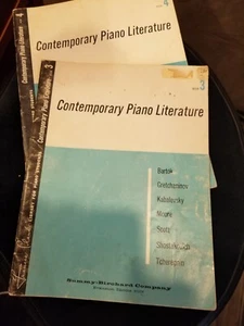 Contemporary Piano Literature Books 3 and 4, Frances Clark Library for Piano Stu - Picture 1 of 3