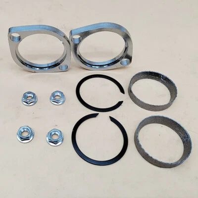 Exhaust Flange Gasket Seals Install Kit for Harley Sportster 883 1200 Big Twin  - Image 1 of 4