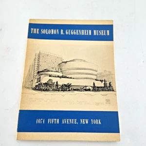 Vintage 1960's Book Solomon R Guggenheim Museum Braun & Cie Art Miro Kandinsky  - Picture 1 of 9