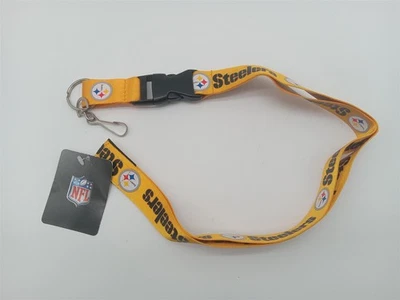 Llavero PSG NFL Lanyard Clip Breakaway 18" Pittsburgh Steelers Foto 1 de 4