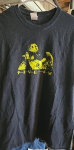 Five Am Shallow 2 Sided T Shirt Size Large - Picture 1 of 3