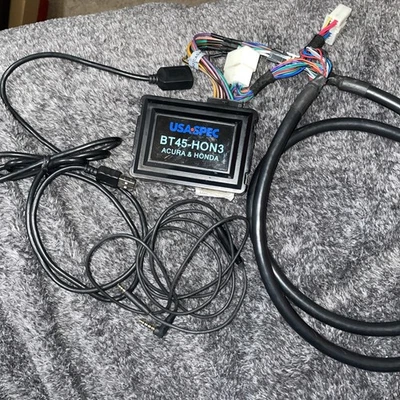 USA Spec BT45-HON3 Bluetooth Music AUX Input Kit for 2003-2014 Honda Acura Used - Image 1 of 2