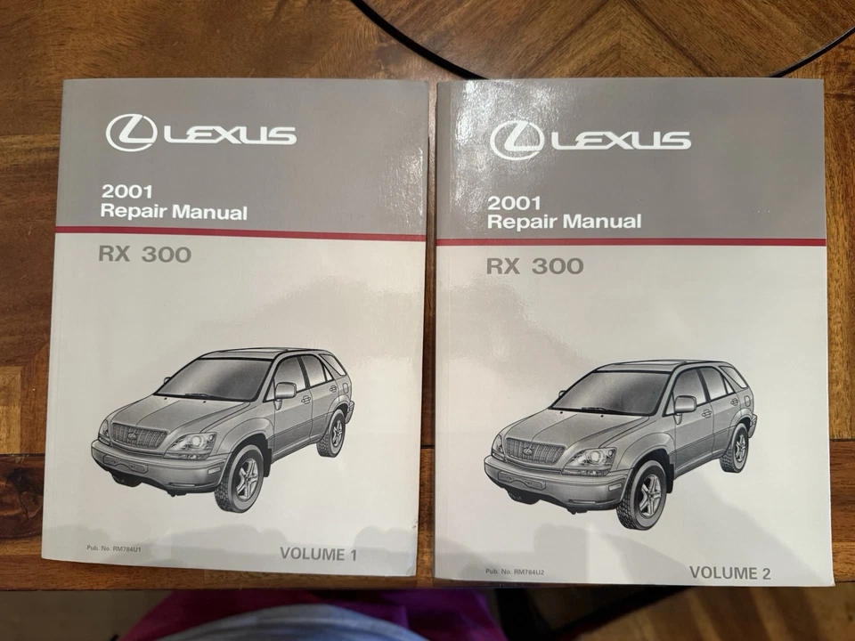 2001 Lexus RX 300 Shop Service Repair Manual Complete Set - Image 1 of 1