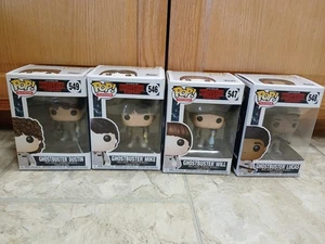 4er Set Funko Pop! Stranger Things Ghostbuster Mike Will Lucas Dustin 546-49 - Bild 1 von 18