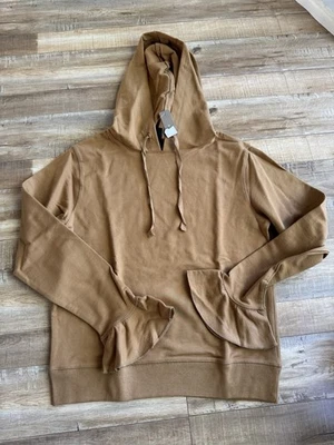Sudadera con capucha para mujer J.Crew con volantes manga larga talla pequeña nueva con etiqueta Foto 1 de 2