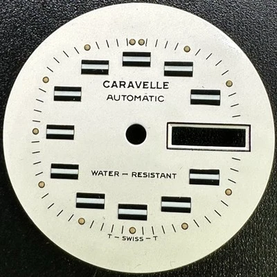 New Old Stock Caravelle By Bulova Automatic Day/Date Dial 28.2mm MINT CONDITION! - Image 1 of 2