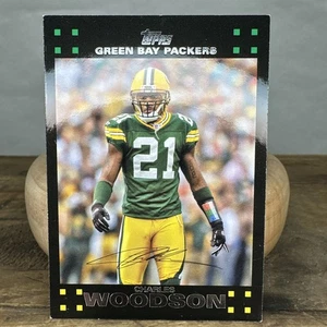 Tarjeta de fútbol americano Topps 2007 #234 Charles Woodson Digital Sig Green Bay Packers - Imagen 1 de 2