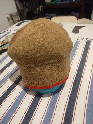 Gorro tejido marrón crema color Ralph Lauren para mujer Foto 1 de 4