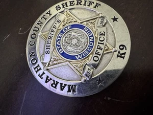 Wisconsin Sheriff K9 Challenge Coin - Picture 1 of 7