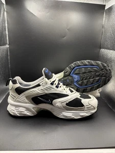 Vintage Y2K 2003 Nike Air Pegasus 2004 Herren Größe 8 Metallic Silber Varsity Blau - Bild 1 von 12