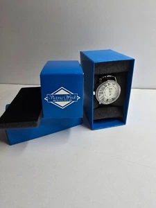 NUEVO Victoria Wieck Beverly Hills Mujer Lujo Cuero Cuarzo Reloj 7" Perla - Imagen 1 de 11