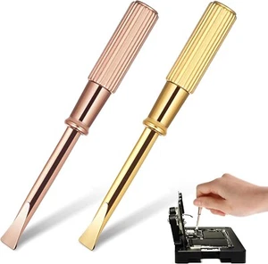 Mini Screwdriver Titanium Jewelry Repair Glasses 4mm Slotted Screwdriver, 2pcs - Picture 1 of 7