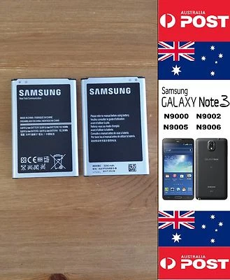 Batería Samsung Galaxy Note 3 B800BE para N9000 N9002 N9005 mfg fecha 2021 - Local Foto 1 de 4