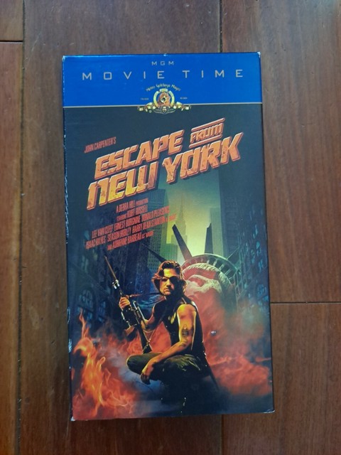 Escape From New York L.A. 2 VHS John Carpenter Kurt Russell Stacy Keach￼