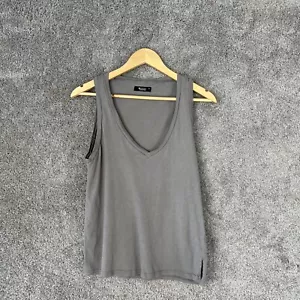 Michael Lauren Shirt Womens XS Gray Tank Top Sleeveless V-Neck Pullover - Picture 1 of 11