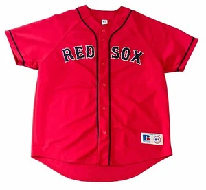 Russell Athletic MLB Boston Red Sox Trikot, Alternate Red, Größe XL, genäht - Bild 1 von 7