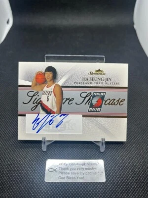 2004 Fleer Skybox Signature Showcase RC Auto HA SEUNG-JIN #127/150 - Image 1 of 2