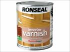 Ronseal - Interior Varnish Quick Dry Matt Medium Oak 750Ml