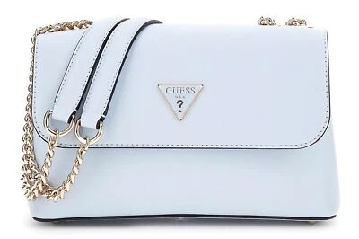 GUESS Daryna Convertible Xbody Flap Schultertasche Tasche Powder Blue hellblau - Bild 1 von 3