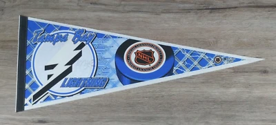 WinCraft Felt Pennant NHL Tampa Bay Lightning Kevin Hodson #31 Autographed - Image 1 of 4