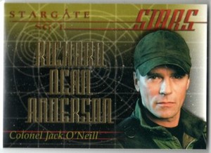 STARGATE SG-1 PREMIERE EDITION 2001 RA STARS OF INSERT S1 Richard Dean Anderson