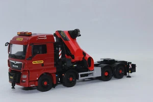 WSI 02-3565 MAN TGX XLX + PALFINGER PK 1650 TEC + PLUMÍN 1:50 NUEVO EMBALAJE ORIGINAL - Imagen 1 de 16