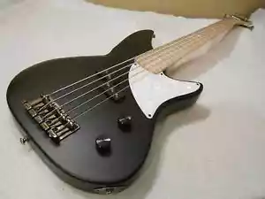 MTD Kingston CRB, 5-String Electric Bass Guitar, RH, Matte Black, w/Bartolini PU - Picture 1 of 23