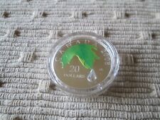 2008 Canada $20 Fine Silver Coin - Crystal Raindrop