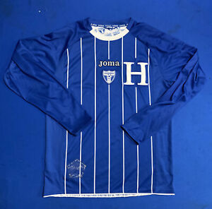 Joma Honduras Mens Soccer Jersey Long Sleeve 2009 Blue Medium 