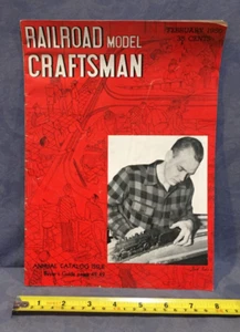 Railroad Model Craftsman February 1950 Annual Catalog Issue - Picture 1 of 4