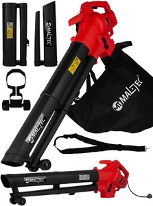 MalTEC Elektro Blätter- GartenBläse| Laubsauger mit Zerhacker| MasterBlow3200W| - Bild 1 von 8