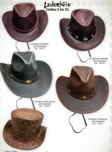 Sombrero de vaquero nuevo modelo, Australian Trapper cuero country western - Imagen 1 de 1