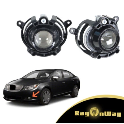 Conjunto de luces antiniebla laterales izquierda y derecha para Buick LaCrosse 2010 2011 2012 2013 Foto 1 de 4