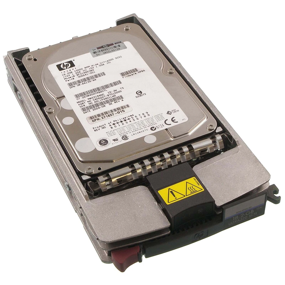 HP SCSI-Festplatte 18GB 15k U320 SCA2 LFF - 289240-001 - Bild 1 von 1