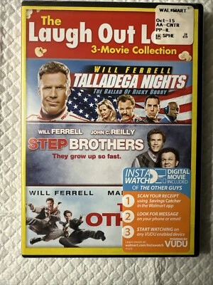 The Laugh Out Loud 3 Movie DVD The Other Guys Step Brothers Talladega Nights New - Image 1 of 3