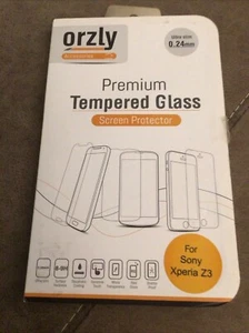 Orzly Clear Premium Tempered Glass Screen Protector For Sony Xperia Z3 - Picture 1 of 3
