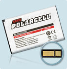 PolarCell Batería para Alcatel Lollipops Tchibo TCM Móvil con tapa 204 pila
