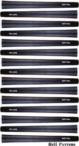 Fifteen (15) Tacki-mac Itomic Standard Black Golf Grips-White Cap-Mens Grip - Picture 1 of 2