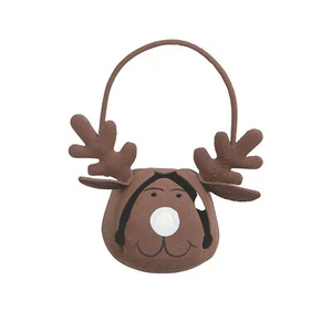 Jingle Bell Reindeer Christmas Ornaments, Home Decor, 12 Pieces - Picture 1 of 3