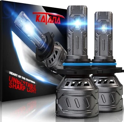 KATANA 9006 HB4 LED Headlight Bulb Conversion Kit Low Beam 6500K 70W - Image 1 of 4