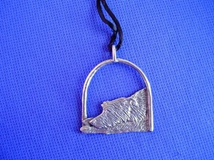 Collar Scottish Deerhound Wolfhound #16C joyería para perro peltre de Cindy A. Conter - Imagen 1 de 1
